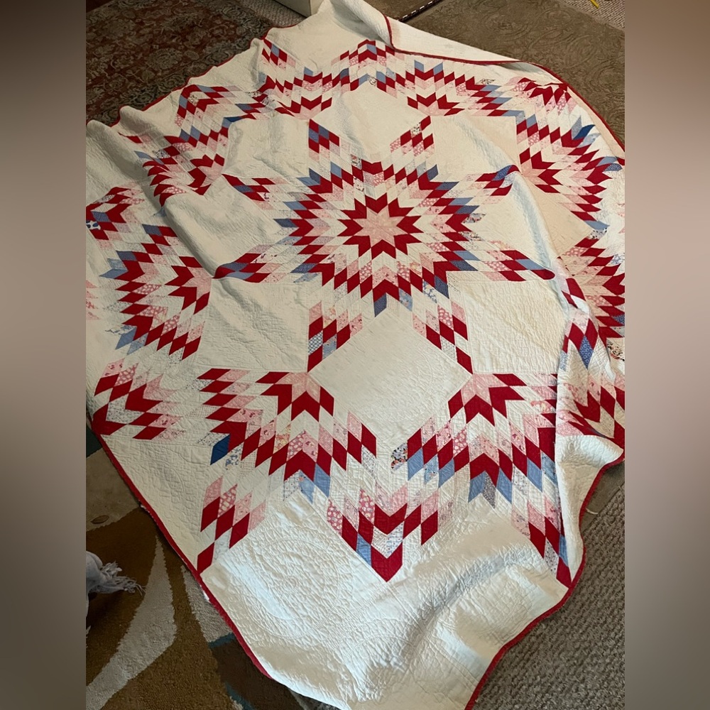 Antique vintage Amish quilt